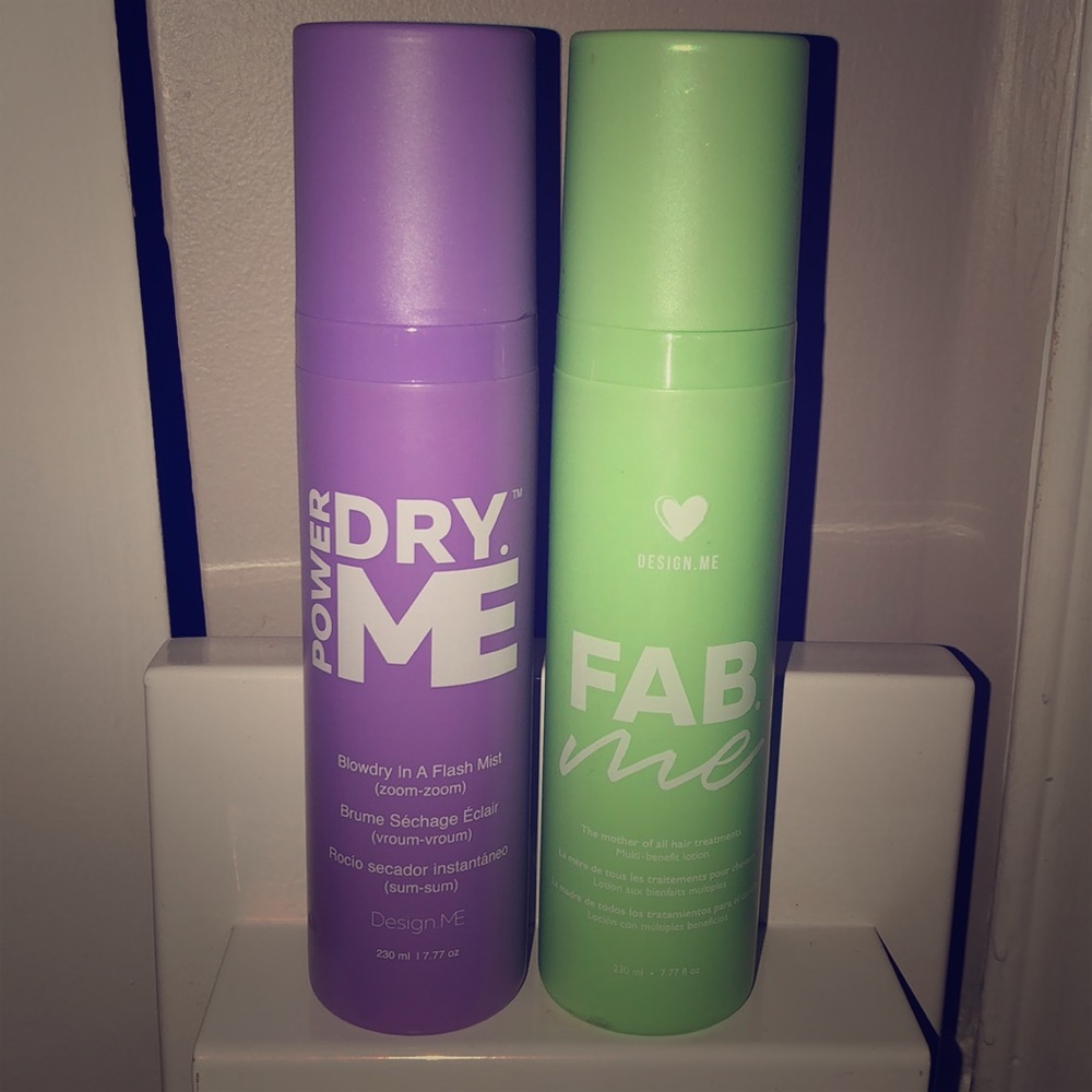 Powder dry me and fab me never used